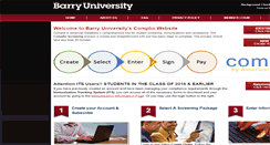 Desktop Screenshot of barrygx.com
